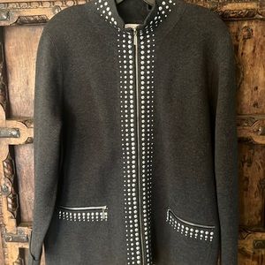 Adrienne Vittadini collection gray sweater